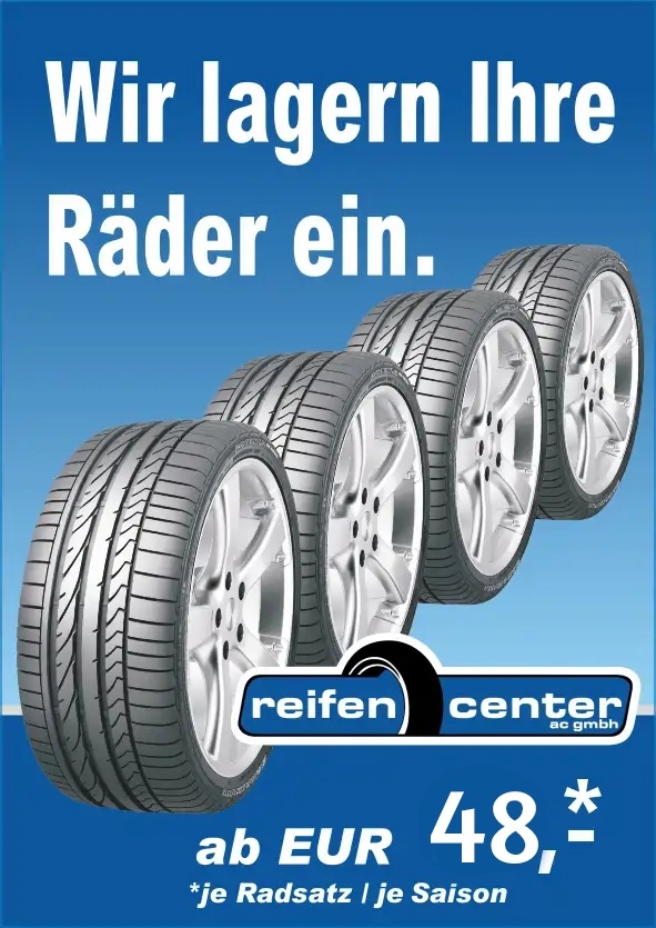 Räder einlagern ab 48€